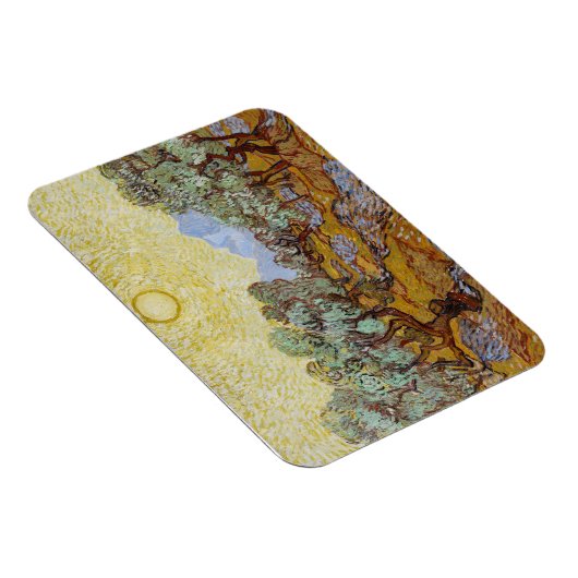 Vincent van Gogh Olive Trees, 1889 Magnet (Rechte Seite)