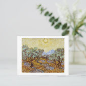Vincent van Gogh Olive Trees, 1889 Postkarte (Stehend Vorderseite)