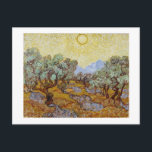 Vincent van Gogh Olive Trees, 1889 Postkarte<br><div class="desc">Olive Trees,  1889 (Oil on canvas),  Gogh,  Vincent van (1853-90) / Minneapolis Institute of Arts,  MN,  USA / The William Hood Dunwoody Fund / The Bridgeman Art Library Bild Collection Number: MNS487977</div>