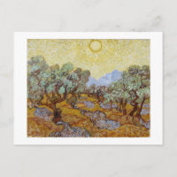 Vincent van Gogh Olive Trees, 1889