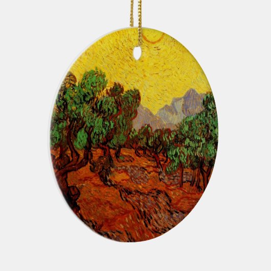 Vincent van Gogh Olive Trees Keramik Ornament (Rechts)