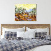 Vincent van Gogh Olive Trees Leinwanddruck (Insitu (Schlafzimmer))