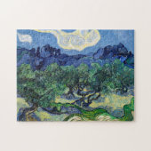 Vincent van Gogh - Olive Trees with the Alpilles Puzzle (Horizontal)