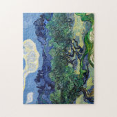 Vincent van Gogh - Olive Trees with the Alpilles Puzzle (Vertikal)