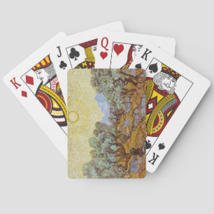 Vincent van Gogh   Olivenbäume, 1889 Spielkarten