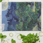 Vincent van Gogh - Olivenbäume, Alpen Geschirrtuch (Gefaltet)