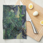 Vincent van Gogh - Olivenbäume, Alpen Geschirrtuch (Viertel Falte)