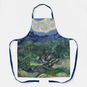 Vincent van Gogh - Olivenbäume, Alpen Schürze (Vorderseite)