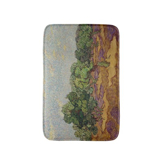 Vincent van Gogh - Olivenbäume Badematte (Vorderseite Vertikal)