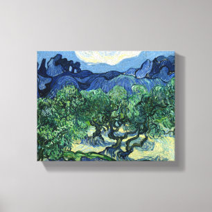 Vincent Van Gogh Olivenbäume Berglandschaft Leinwanddruck