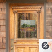 Vincent van Gogh - Olivenbäume Fensteraufkleber (Haustür)