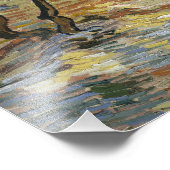 Vincent van Gogh - Olivenbäume Fotodruck (Ecke)