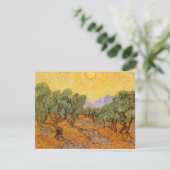 Vincent van Gogh - Olivenbäume, Gelber Himmel und  (Stehend Vorderseite)