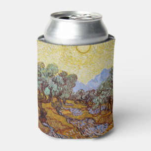 Vincent van Gogh - Olivenbäume, Gelber Himmel und Dosenkühler