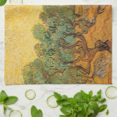 Vincent van Gogh - Olivenbäume, Gelber Himmel und Handtuch (Gefaltet)