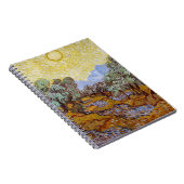 Vincent van Gogh - Olivenbäume, Gelber Himmel und Notizblock (Rechte Seite)