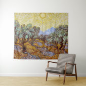 Vincent van Gogh - Olivenbäume, Gelber Himmel und Wandteppich (Beispiel (Horizontal))