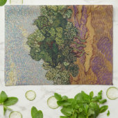 Vincent van Gogh - Olivenbäume Geschirrtuch (Gefaltet)