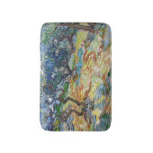 Vincent van Gogh - Olivenbäume: Hellblauer Himmel Badematte (Vorderseite Vertikal)