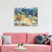 Vincent van Gogh - Olivenbäume: Hellblauer Himmel Leinwanddruck (Insitu (Wohnzimmer))
