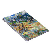 Vincent van Gogh - Olivenbäume: Hellblauer Himmel Notizblock (Rechte Seite)