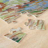 Vincent van Gogh - Olivenbäume: Hellblauer Himmel Puzzle (Seite)