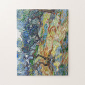 Vincent van Gogh - Olivenbäume: Hellblauer Himmel Puzzle (Vertikal)
