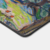 Vincent van Gogh - Olivenbäume: Hellblauer Himmel Schreibtischunterlage (Ecke)