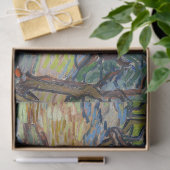 Vincent van Gogh - Olivenbäume: Hellblauer Himmel Seidenpapier (Geschenk)