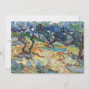 Vincent van Gogh - Olivenbäume: Helles blaues Himm Einladung