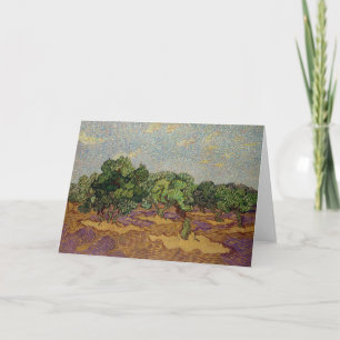 Vincent van Gogh - Olivenbäume Karte