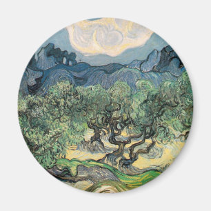 Vincent van Gogh - Olivenbäume mit dem Alpilles Magnet