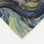 Vincent van Gogh - Olivenbäume mit den Alpen Fleecedecke (Ecke)