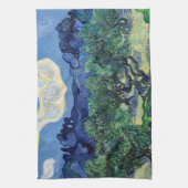 Vincent van Gogh - Olivenbäume mit den Alpen Geschirrtuch (Vertikal)