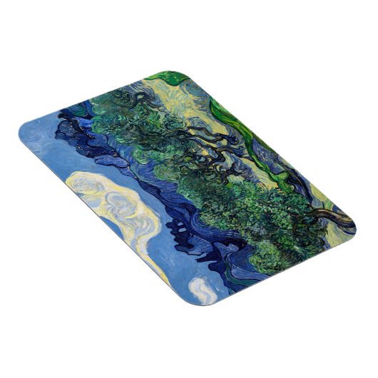 Vincent van Gogh - Olivenbäume mit den Alpen Magnet (Rechte Seite)