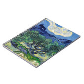 Vincent van Gogh - Olivenbäume mit den Alpen Notizblock (Linke Seite)