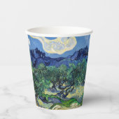Vincent van Gogh - Olivenbäume mit den Alpen Pappbecher (Vorderseite)
