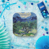 Vincent van Gogh - Olivenbäume mit den Alpen Pappteller (Party)