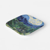Vincent van Gogh - Olivenbäume mit den Alpen Pappteller (Gewinkelt)