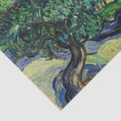Vincent van Gogh - Olivenbäume mit den Alpen Seidenpapier (Detail)