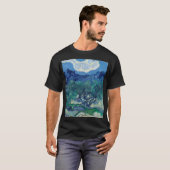 Vincent Van Gogh - Olivenbäume mit den Alpen T-Shirt (Vorne ganz)