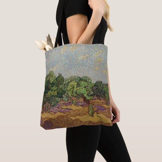 Vincent van Gogh - Olivenbäume Tasche (Von Nahem)