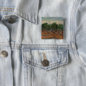 Vincent van Gogh - Olivenhain Button (Beispiel)