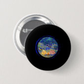 Vincent Van Gogh Olivenhain Camping Grafik Fo Button (Vorne & Hinten)