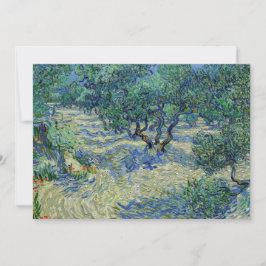 Vincent van Gogh - Olivenhain Dankeskarte