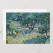 Vincent van Gogh - Olivenhain Dankeskarte (Vorne/Hinten)