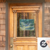 Vincent van Gogh - Olivenhain Fensteraufkleber (Haustür)