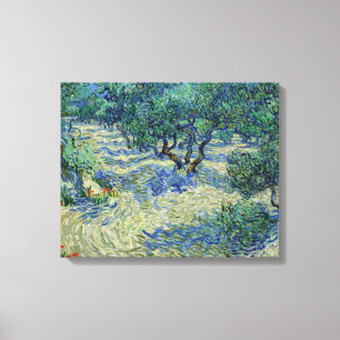 Vincent van Gogh - Olivenhain: Helles Blaues Himme Leinwanddruck