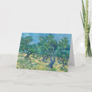 Vincent van Gogh - Olivenhain Karte