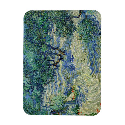 Vincent van Gogh - Olivenhain Magnet (Vertikal)